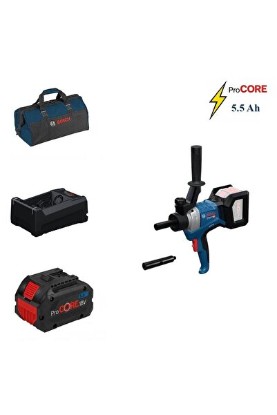 Bosch GRW 18V-120 1x5,5 Ah ProCore Akülü Boya-Harç Karıştırıcı Mikser