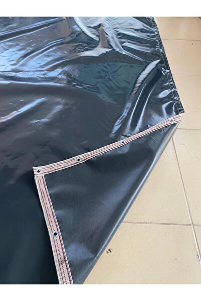 Branda Noktası 650 Gr/m² Profesyonel Kapsüllü Antrasit Polyester Branda – Su ...