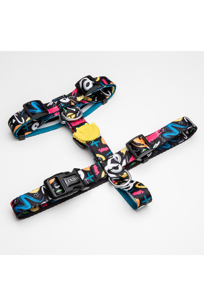 fantastik store Lindo Dogs Enjoy H Type Dog Collar Colorful Size Small