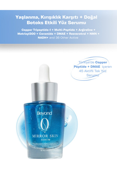 Beyond Handmade Yaşlanma Karşıtı & Doğal Botoks Etkili Serum - Copper Peptide...