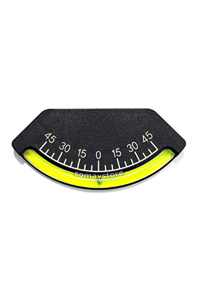 SomayStore Tekne Yalpa Göstergesi Klinometre Sancak/iskele 0°-45°. 89x38mm.