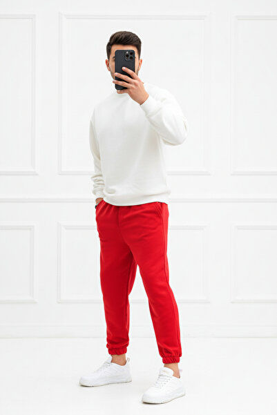 Runades Men's Elastic Leg Jogger Sweatpants