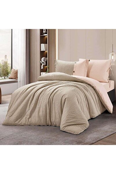 Alhabib bedding مفرش صيفي مفرد ونص قطن جملي يناسب سرير مقاس 120X200سم عدد الق...