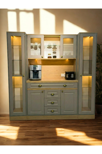 Avm 24 Mikel Masalı Kahve Köşesi Led Aydınlatmalı %100 Mdf Ücretsiz Montaj 20...