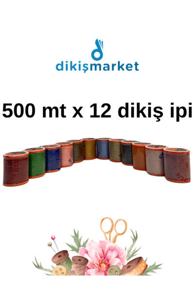 500MT WINDING BOBBIN FOR SEWING MACHINES/ 120NO