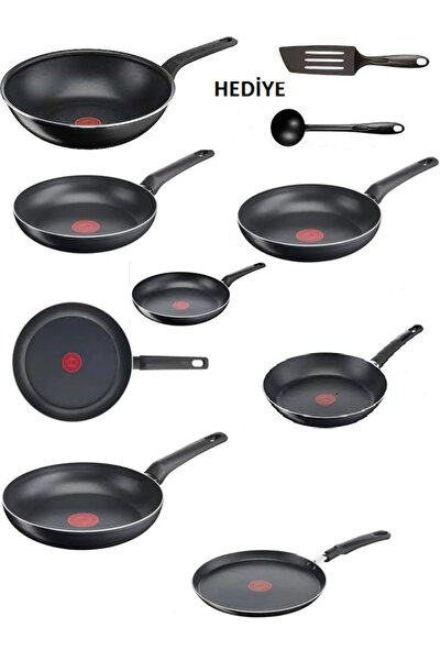 TEFAL Titanyum SimpleCook Difüzyon Tabanlı - 32+30+28+26+24+20+25KREP+28WOK +...