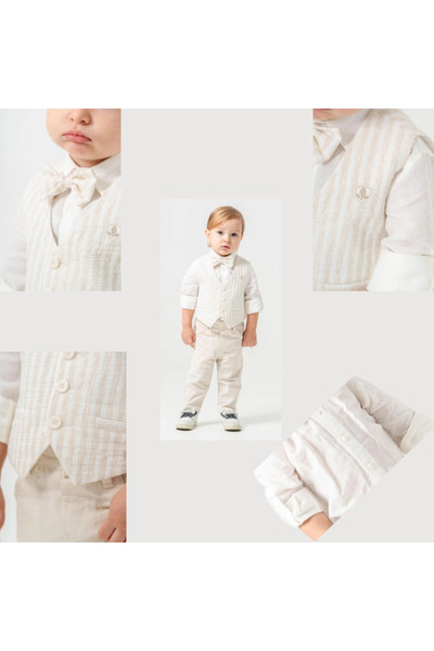 Micii Ștrumfi Set Casual 3 Piese Băieței Innocence