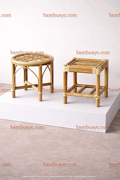 BAMBUAYS / TABURE / YUVARLAK TABURE