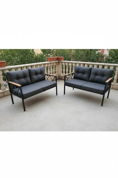 adımshops 2+2Balkon-bahçe-kafe-çay Seti-koltuk Takımı-oturma Grubu-ofis Koltu...