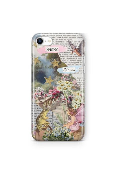 FLAMENKO iPhone 6 Plus / 6s Plus Uyumlu Bahar Büyüsü Desenli Şeffaf Telefon K...