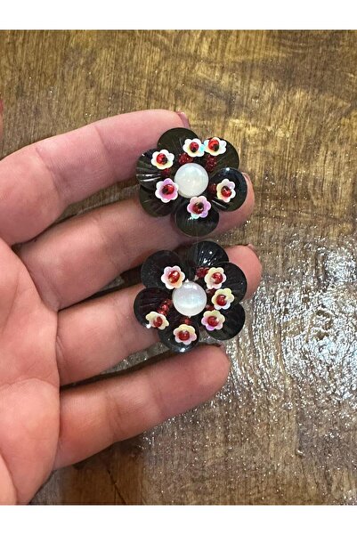 Gönülden Tasarım 2 Τεμάχια Μαύρες πούλιες με παγιέτες Αξεσουάρ ραπτικής με σχ...