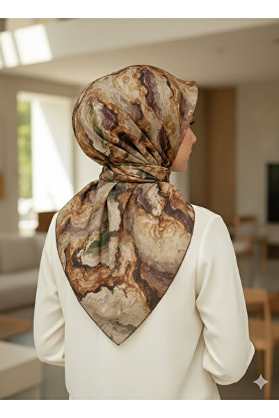 locella DİJİTAL PAMUKLU SOFT EŞARP