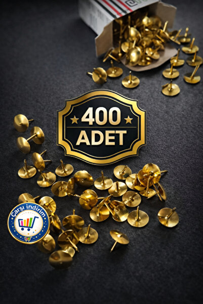 nistabolje 400 Adet Raptiye (10 Kutu) Metal çivi