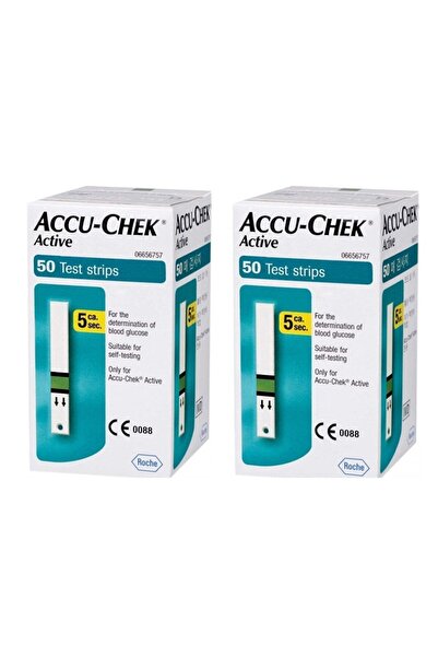 Accu Chek Accu-Chek Şeker Strip Active 50'li 2 Adet
