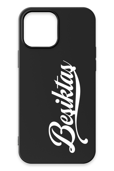 Beşiktaş iPhone 13 Pro Compatible Beşiktaş Handwritten Black Phone Case