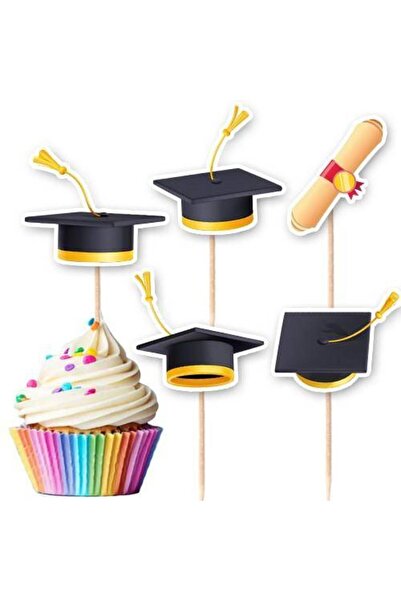 Parti Dükkanım Mezuniyet Partisi Şekilli Kürdan 10 Adet