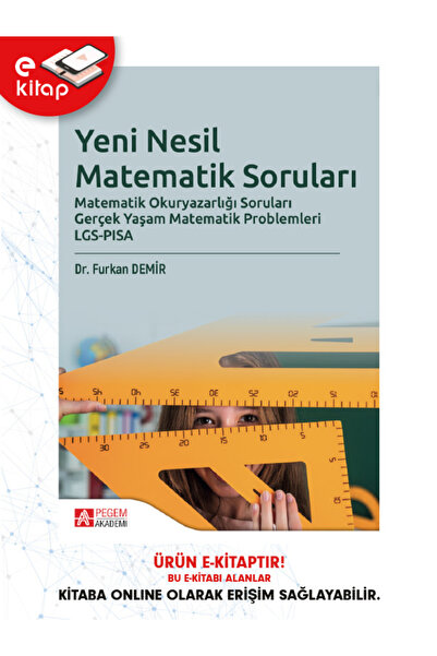 Pegem Akademi Yayıncılık Yeni Nesil Matematik Soruları (e-kitap)
