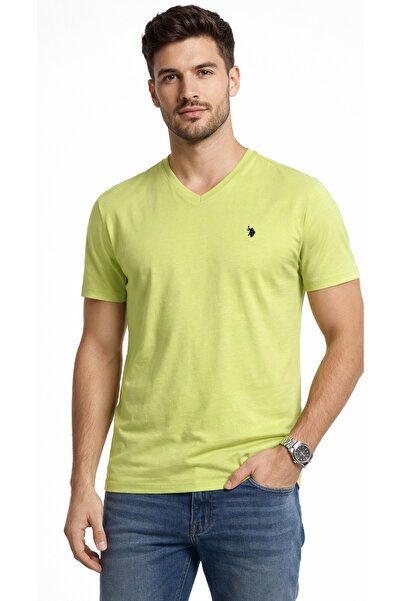 U.S. Polo Assn. Erkek Basic  V-yaka T-shirt