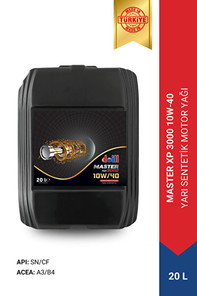 doill MASTER 10W-40 API SM/CF ACEA A3/B4 20 Litre Yarı Sentetik Motor Yağı