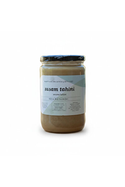 KAPTANIN BAHÇESİ Kaptan'ın Ceviz Çiftliği Gökova Altın Susam Tahini 650gr