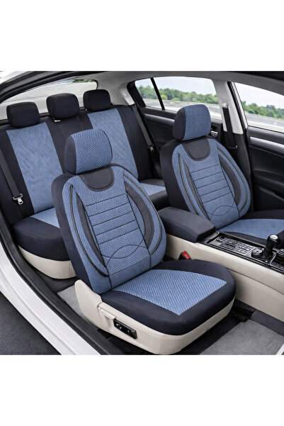 SMARTIC huse pentru scaune auto, City, 11 bucăți, compatibile cu airbag-urile...