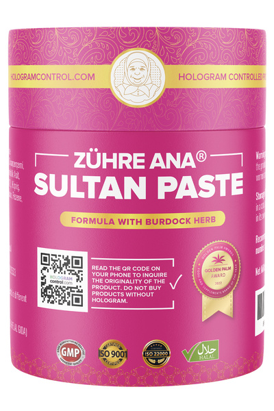 Zühre Ana Sultan Πάστα 240g – Για Ορμονική Ισορροπία – Μειώνει τον Πόνο