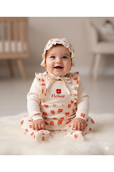 mandalinsbaby بدلة طفلة من التول مع قبعة من فيرفيرلي