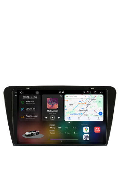 NavStore Navigatie Dedicata Skoda Octavia 3 (2013-2018), 2K, 12Gb Ram, 256Gb ...