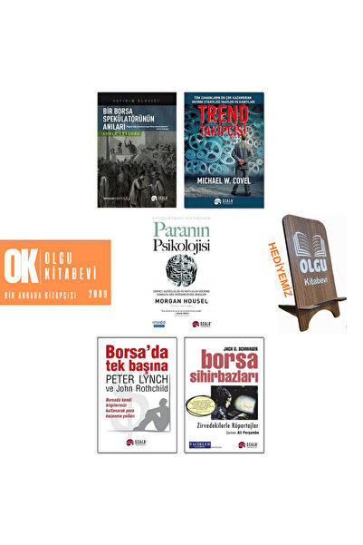 Scala Yayıncılık Paranın Psikolojisi + Borsada Tek Başına + Borsa Sihirbazlar...