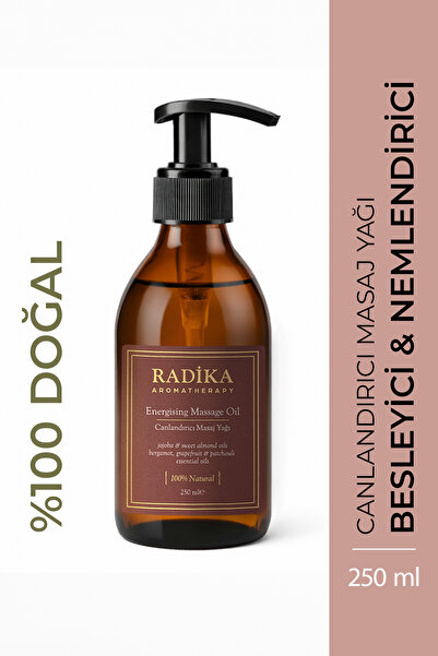 Radika Aromaterapi Canlandırıcı Masaj Yağı / Aromaterapi Masaj Yağı / 250 ml ...