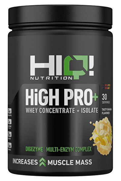 HIQ NUTRITION Hıq Hıgh Pro 900g Tasty Banana Flavored