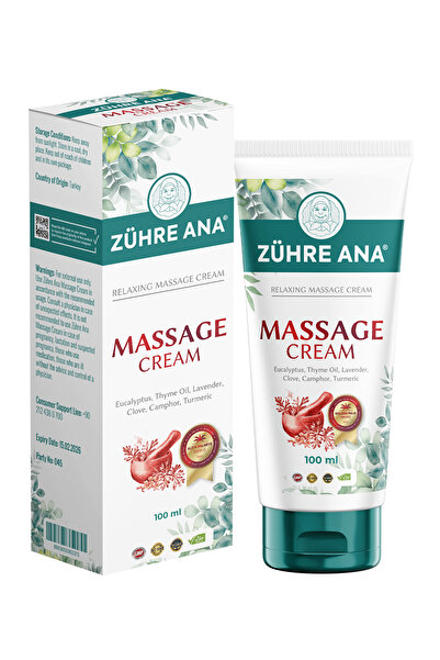 Zühre Ana Κρέμα Μασάζ – Καταπραϋντική Δράση & Χαλάρωση Μυών – Φυσική Σύνθεση ...