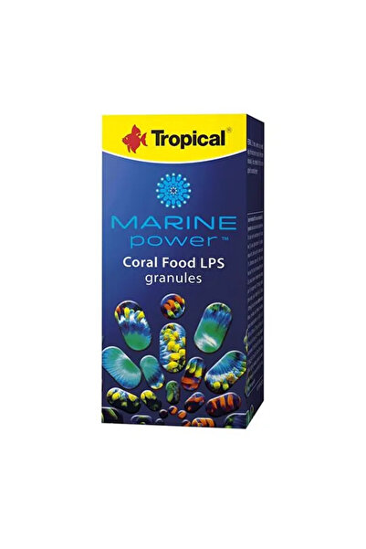 Tropical Marine Power Coral Food LPS Granulat Tuzlu Su Renklendirici Balık Ye...