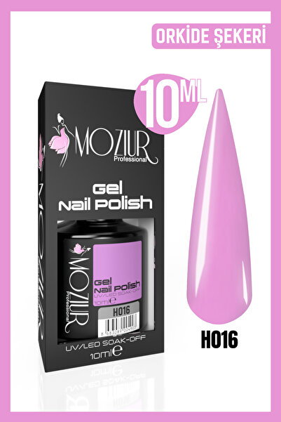 MOZIUR Kalıcı Oje Uv Led H016 (MOR SERİSİ) 10ml
