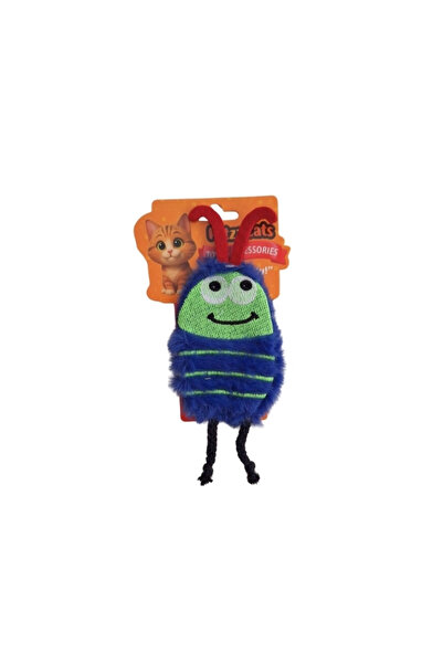 Petzzcats لعبة القطط المحشوة من بوج ماتاتابي مع صوت خشخشة باللون الأزرق مقاس ...