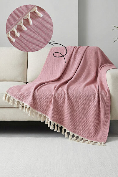 Sevim 100% Cotton Sofa Cover - Multi-Purpose Sofa Throw, Blanket, Picnic Blan...