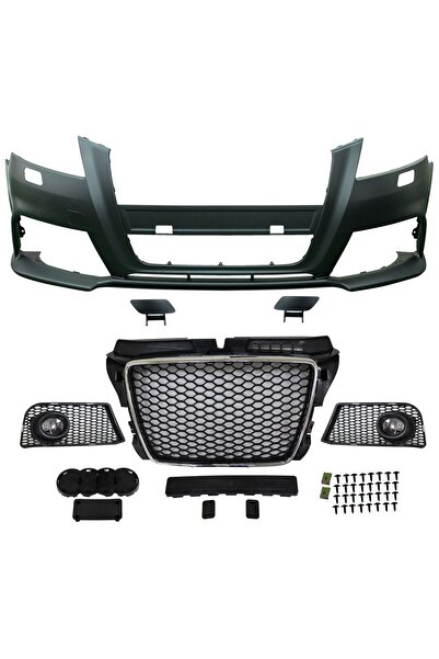 autogp Audi a3 rs3 ön tampon ve panjur seti 2008 / 2013 8p