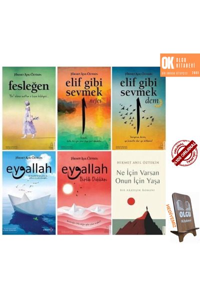 Destek Yayınları Fesleğen - Elif Gibi Sevmek 1-2 - Eyvallah 1-2 - Ne Için Var...