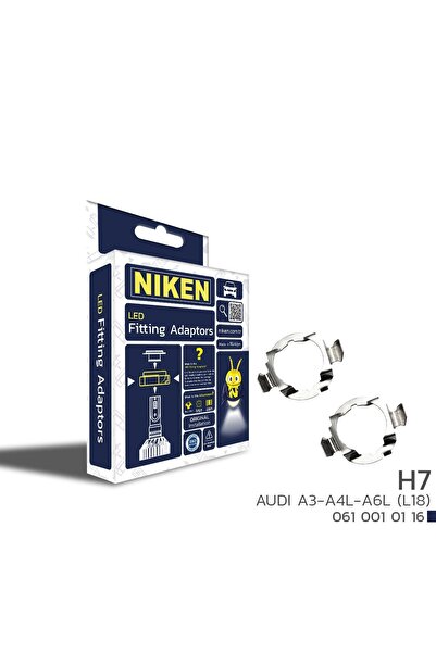 Niken H7 AUDI A3 - A4L-A6L (L18) Led xenon montaj aparatı adaptörü
