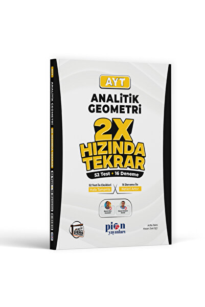 Ders Platosu Pion Yayınları AYT Analitik Geometri 2X Hızında 16'lı Tekrar Den...