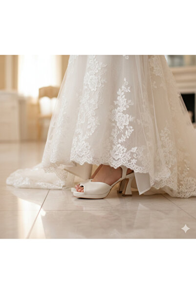 MAJESTE TAPUKLU GELİN AYAKKABI