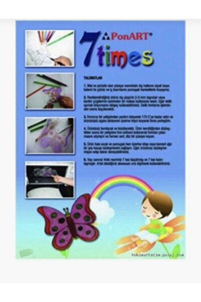 Ponart A5 7 Kat Küçülen Kağıt 2 Adet