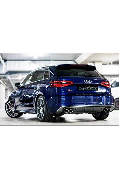 OEM AUTOGP Audi S3 arka tampon difüzörü model hb 2013+ 8v