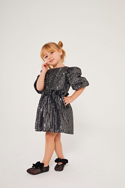 My Kids Wear فستان بناتي لامع للمناسبات 12481