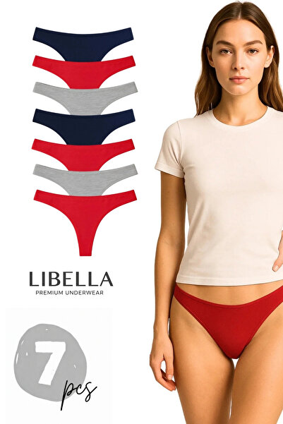 LİBELLA İÇ GİYİM Seria Premium Bumbac material elastic Pachet de 7 Chiloți pe...