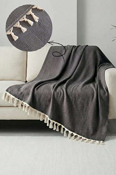 Sevim 100% Cotton Sofa Cover - Multi-Purpose Sofa Throw, Pike, Picnic Blanket...