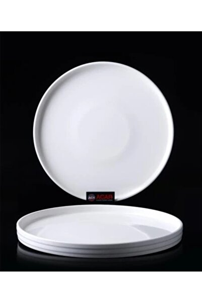 ACAR Porselen Yuvarlak Servis Tabak - 27 Cm