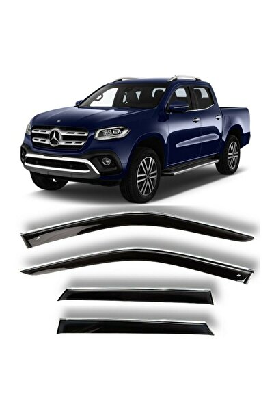 Niken Mercedes x cam rüzgarlığı kromlu 2016+