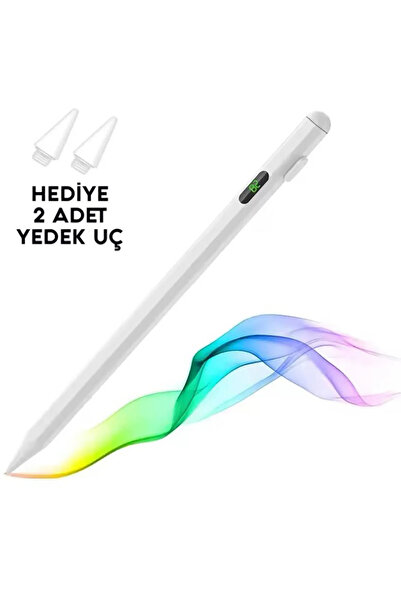 RADOON Apple Ipad Uyumlu Led Sarj Göstergeli Avuç Içi Red Özellikli Dokunmati...