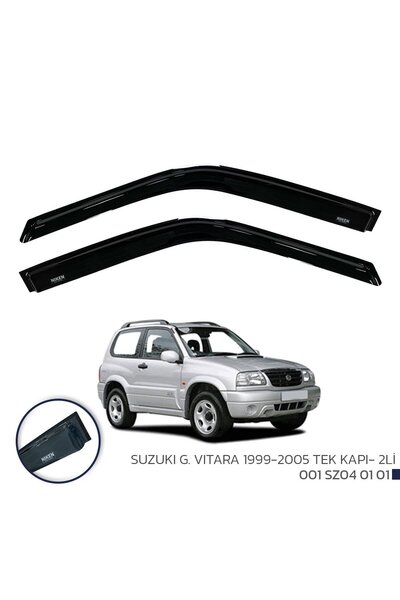 Niken Suzuki grand vitara (Tek Kapı) cam rüzgarlığı 1999 / 2005 2li